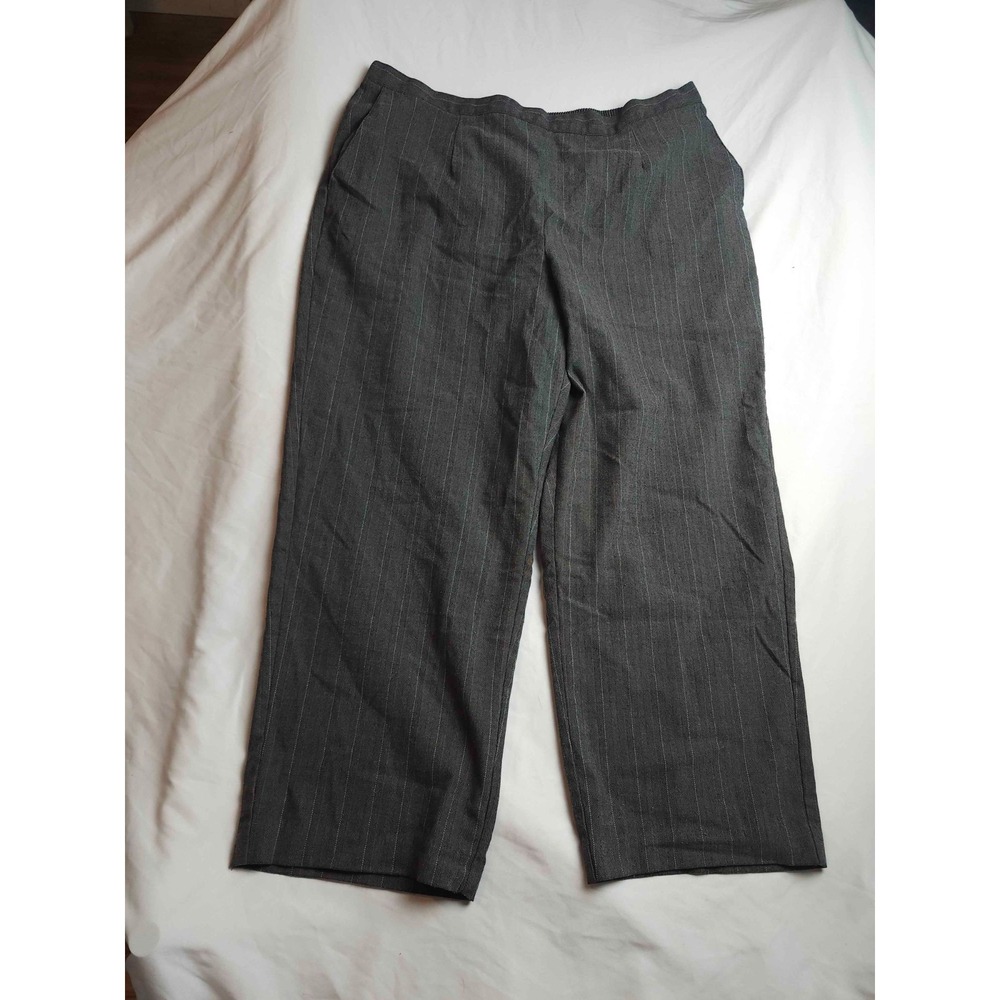 Alfred‎ Dunner Dress Pants Womens 20W Gray Quiet Luxury Careerwear Office Siren